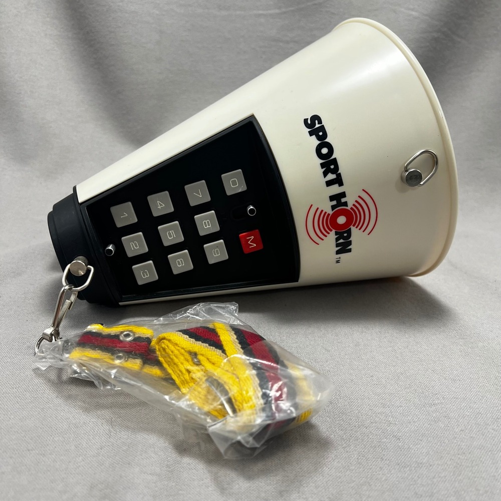 Vintage Sport Horn by Calfax Megaphone 76 Tunes Original Box‎